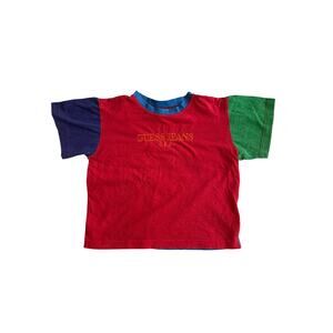 Vintage Girl's Guess Jeans Crop Top